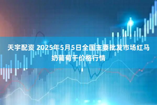 天宇配资 2025年5月5日全国主要批发市场红马奶葡萄干价格行情