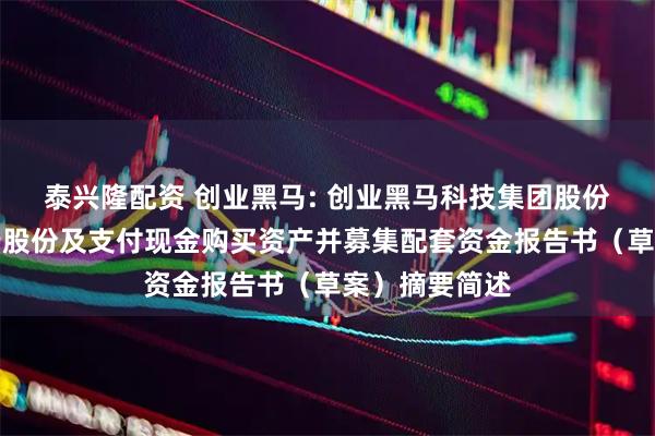 泰兴隆配资 创业黑马: 创业黑马科技集团股份有限公司发行股份及支付现金购买资产并募集配套资金报告书（草案）摘要简述